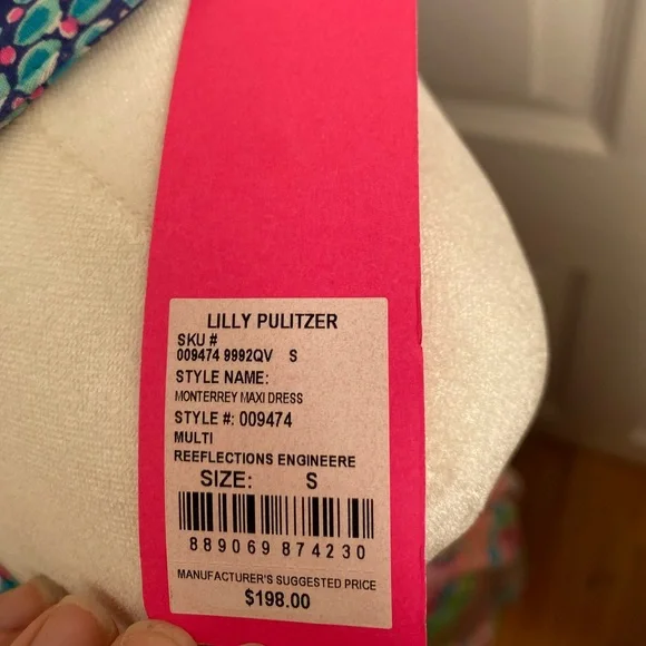 NWT Lilly Pulitzer Monterrey Maxi Dress - Small - Picture 10 of 13